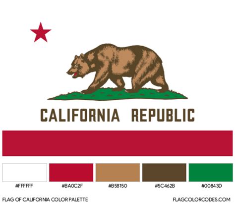 colors of california